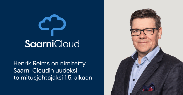 Saarni Cloudin uudeksi toimitusjohtajaksi Henrik Reims
