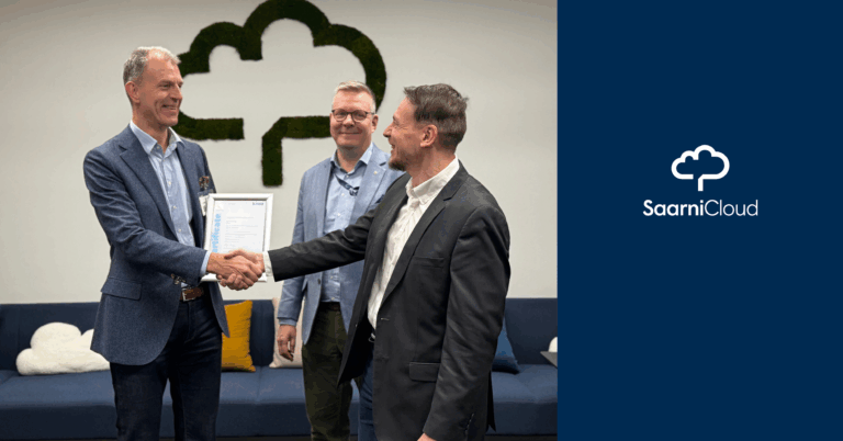 Saarni Cloud Oy saavutti ISO/IEC 27001 -sertifikaatin – vahva sitoutuminen tietoturvaan ja riskienhallintaan 