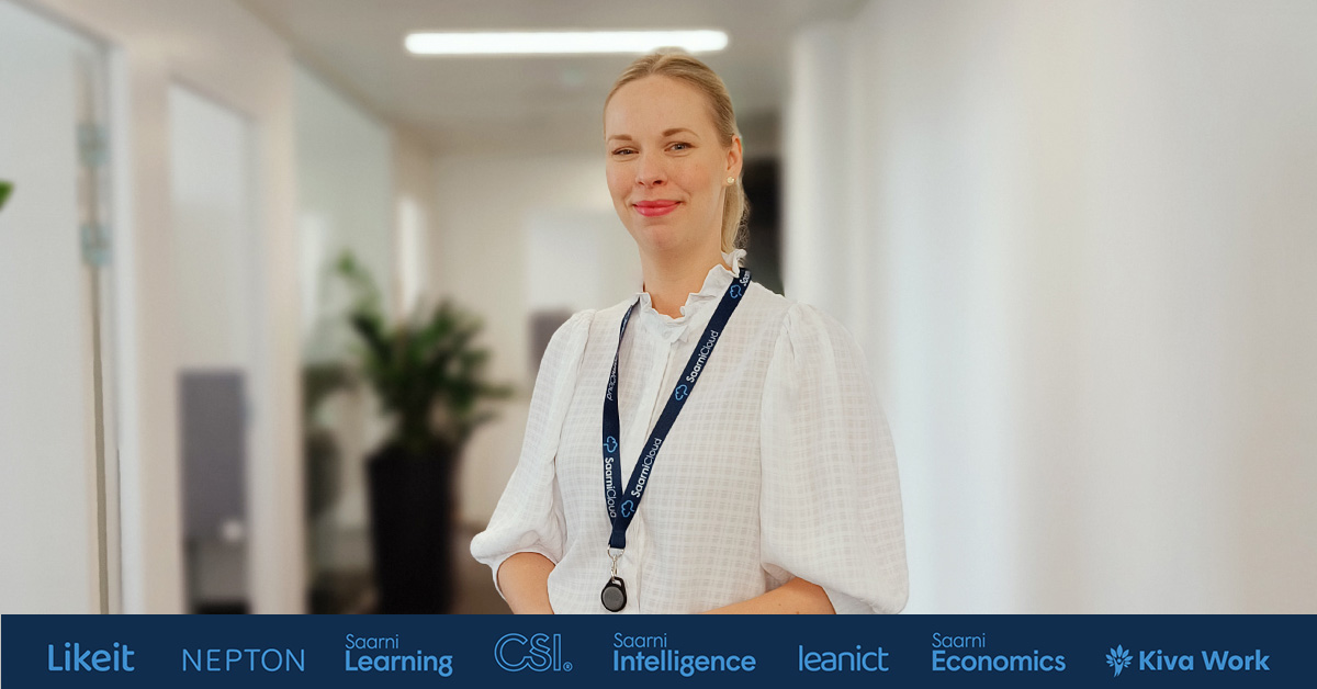 Tervetuloa Saarni Cloudille, HR-johtaja Pia Kankaantähti! - Saarni Cloud